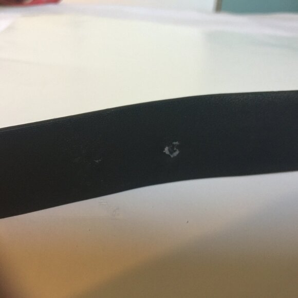 MICHAEL KORS LEOPARD CALF FUR BELT- SIZE LARGE - Picture 4 of 4